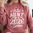 Proud Aunt Of A 2026 Senior Baseball Graduate Comfort Colors Sweatshirt Orchid Proud Aunt Of A 2026 Senior Baseball Graduate Comfort Colors Sweatshirt Orchid