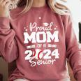 Proud Mom Of a 2024 Senior Baseball Mom 2024 Graduate Premium Comfort Colors Sweatshirt Orchid Proud Mom Of a 2024 Senior Baseball Mom 2024 Graduate Premium Comfort Colors Sweatshirt Orchid
