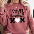 Proud Sports Mom Travel Baseball Mom For Game Day Comfort Colors Sweatshirt Orchid Proud Sports Mom Travel Baseball Mom For Game Day Comfort Colors Sweatshirt Orchid