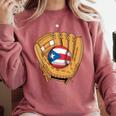 Puerto Rican Flag Baseball Player Boricua Pride Beisbol PR Comfort Colors Sweatshirt Orchid Puerto Rican Flag Baseball Player Boricua Pride Beisbol PR Comfort Colors Sweatshirt Orchid
