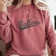 I Only Raise Ballers Baseball Mom & Parent Sports Comfort Colors Sweatshirt Orchid I Only Raise Ballers Baseball Mom & Parent Sports Comfort Colors Sweatshirt Orchid
