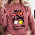 I Only Raise Ballers Softball Baseball Mom Comfort Colors Sweatshirt Orchid I Only Raise Ballers Softball Baseball Mom Comfort Colors Sweatshirt Orchid