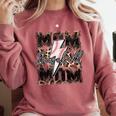 Retro Baseball Mom Mama Baseball Life Mother's Day Baseball Premium Tri-Blend Comfort Colors Sweatshirt Orchid Retro Baseball Mom Mama Baseball Life Mother's Day Baseball Premium Tri-Blend Comfort Colors Sweatshirt Orchid