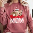 Retro Coffee Baseball Mama Mother's Day Baseball Mom Premium Comfort Colors Sweatshirt Orchid Retro Coffee Baseball Mama Mother's Day Baseball Mom Premium Comfort Colors Sweatshirt Orchid