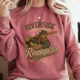 Riverside Ravagers Retro Minor League Baseball Comfort Colors Sweatshirt Orchid Riverside Ravagers Retro Minor League Baseball Comfort Colors Sweatshirt Orchid
