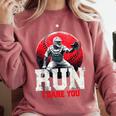 Run I Dare You Baseball Ball Player Catcher Coach Tee Comfort Colors Sweatshirt Orchid Run I Dare You Baseball Ball Player Catcher Coach Tee Comfort Colors Sweatshirt Orchid