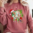 Santa Sports Ice Baseball Christmas Xmas Pajama Kid Men Boys Comfort Colors Sweatshirt Orchid Santa Sports Ice Baseball Christmas Xmas Pajama Kid Men Boys Comfort Colors Sweatshirt Orchid