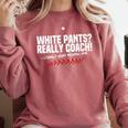 Sarcastic Baseball Mom Mama Baseball Life Premium Comfort Colors Sweatshirt Orchid
