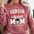 Senior Baseball Mom 2024 Senior Mom Class Of 2024 Baseball Comfort Colors Sweatshirt Orchid Senior Baseball Mom 2024 Senior Mom Class Of 2024 Baseball Comfort Colors Sweatshirt Orchid