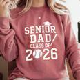 Senior Dad Class Of 2026 Graduate Baseball 2026 Graduation Comfort Colors Sweatshirt Orchid Senior Dad Class Of 2026 Graduate Baseball 2026 Graduation Comfort Colors Sweatshirt Orchid