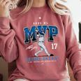 Shohei Ohtani 2025 NL MVP Los Angeles Baseball MLBPA Comfort Colors Sweatshirt Orchid Shohei Ohtani 2025 NL MVP Los Angeles Baseball MLBPA Comfort Colors Sweatshirt Orchid