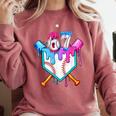 Six Seven Baseball Respect The Drip Boys Baseball Comfort Colors Sweatshirt Orchid Six Seven Baseball Respect The Drip Boys Baseball Comfort Colors Sweatshirt Orchid