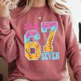 Six Seven Drip Baseball Player Number 67 Or 67th Birthday Comfort Colors Sweatshirt Orchid Six Seven Drip Baseball Player Number 67 Or 67th Birthday Comfort Colors Sweatshirt Orchid