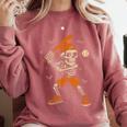 Skeleton Baseball Player Costume Halloween Men Boys Comfort Colors Sweatshirt Orchid Skeleton Baseball Player Costume Halloween Men Boys Comfort Colors Sweatshirt Orchid