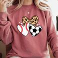 Soccer Baseball Heart Soccer Baseball Mom Comfort Colors Sweatshirt Orchid Soccer Baseball Heart Soccer Baseball Mom Comfort Colors Sweatshirt Orchid