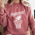Sports Homerun Football Basketball Baseball Joke Tee Comfort Colors Sweatshirt Orchid Sports Homerun Football Basketball Baseball Joke Tee Comfort Colors Sweatshirt Orchid