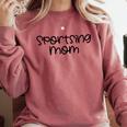 Sportsing Mom Sports Mom Baseball Mom Football Mom Comfort Colors Sweatshirt Orchid Sportsing Mom Sports Mom Baseball Mom Football Mom Comfort Colors Sweatshirt Orchid