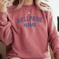 Spring 2024 Season Cute Baseball Mom Ballpark Mama Comfort Colors Sweatshirt Orchid Spring 2024 Season Cute Baseball Mom Ballpark Mama Comfort Colors Sweatshirt Orchid