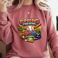 Spring Training 2026 Baseball Fan Retro Palm Cactus Comfort Colors Sweatshirt Orchid Spring Training 2026 Baseball Fan Retro Palm Cactus Comfort Colors Sweatshirt Orchid