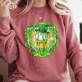 St Patrick Day Baseball Drip Ice Cream Baseball Home Plate Comfort Colors Sweatshirt Orchid St Patrick Day Baseball Drip Ice Cream Baseball Home Plate Comfort Colors Sweatshirt Orchid