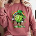 St Patricks Day Baseball Leprechaun Rainbow Green Baseball Comfort Colors Sweatshirt Orchid St Patricks Day Baseball Leprechaun Rainbow Green Baseball Comfort Colors Sweatshirt Orchid