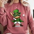St Patrick’s Day Leprechaun Baseball Irish Graphic Comfort Colors Sweatshirt Orchid St Patrick’s Day Leprechaun Baseball Irish Graphic Comfort Colors Sweatshirt Orchid