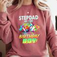 Stepdad Of The Birthday Boy Baseball Football Colorful Comfort Colors Sweatshirt Orchid Stepdad Of The Birthday Boy Baseball Football Colorful Comfort Colors Sweatshirt Orchid