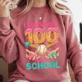 I Survived 100 Days Of School Baseball Ice Cream Drip Comfort Colors Sweatshirt Orchid I Survived 100 Days Of School Baseball Ice Cream Drip Comfort Colors Sweatshirt Orchid