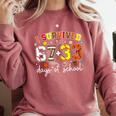 I Survived 6733 Days Baseball Football Basketball 100 Days Comfort Colors Sweatshirt Orchid I Survived 6733 Days Baseball Football Basketball 100 Days Comfort Colors Sweatshirt Orchid