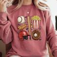 Tis The Season Baseball Mom Game Day Cheering Sports Lover Comfort Colors Sweatshirt Orchid Tis The Season Baseball Mom Game Day Cheering Sports Lover Comfort Colors Sweatshirt Orchid