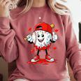 Valentine Baseball Heart Sports Men Boys Kid Comfort Colors Sweatshirt Orchid
