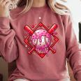 Valentines Day Baseball Boys Ice Cream Drip Heart Youth Kids Comfort Colors Sweatshirt Orchid Valentines Day Baseball Boys Ice Cream Drip Heart Youth Kids Comfort Colors Sweatshirt Orchid