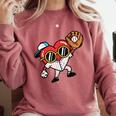 Valentines Day Baseball Heart Gloves Cute Boys Kid Youth Men Comfort Colors Sweatshirt Orchid Valentines Day Baseball Heart Gloves Cute Boys Kid Youth Men Comfort Colors Sweatshirt Orchid