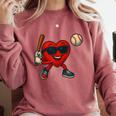 Valentines Day Baseball Red Heart Love Boys Kids Tee Comfort Colors Sweatshirt Orchid Valentines Day Baseball Red Heart Love Boys Kids Tee Comfort Colors Sweatshirt Orchid