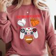 Valentines Day Boys Men Hearts Gaming Football Baseball Love Premium Tri-Blend Comfort Colors Sweatshirt Orchid Valentines Day Boys Men Hearts Gaming Football Baseball Love Premium Tri-Blend Comfort Colors Sweatshirt Orchid
