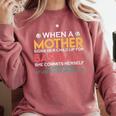 When A Mother Signs Child Up For Baseball Baseball Mom Premium Comfort Colors Sweatshirt Orchid When A Mother Signs Child Up For Baseball Baseball Mom Premium Comfort Colors Sweatshirt Orchid
