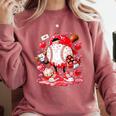Women's Baseball Drip Ice Cream Boys Kids Youth Valentines Comfort Colors Sweatshirt Orchid Women's Baseball Drip Ice Cream Boys Kids Youth Valentines Comfort Colors Sweatshirt Orchid