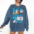 100 Days Of 2nd Grade Baseball 100th Day Of School Boys Kids Comfort Colors Sweatshirt Blue Jean 100 Days Of 2nd Grade Baseball 100th Day Of School Boys Kids Comfort Colors Sweatshirt Blue Jean