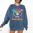 100 Days Of School Baseball Boys Kids 100th Day Of School Comfort Colors Sweatshirt Blue Jean 100 Days Of School Baseball Boys Kids 100th Day Of School Comfort Colors Sweatshirt Blue Jean