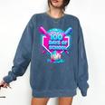 100 Days Of School Baseball Drip 100 Days For Boys And Kids Comfort Colors Sweatshirt Blue Jean 100 Days Of School Baseball Drip 100 Days For Boys And Kids Comfort Colors Sweatshirt Blue Jean
