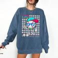 100 Days Of School Baseball Drip Ice Cream Boys Kids Comfort Colors Sweatshirt Blue Jean 100 Days Of School Baseball Drip Ice Cream Boys Kids Comfort Colors Sweatshirt Blue Jean