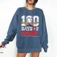 100 Days Of School Baseball 100 Days Smarter Boys Student Comfort Colors Sweatshirt Blue Jean 100 Days Of School Baseball 100 Days Smarter Boys Student Comfort Colors Sweatshirt Blue Jean