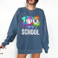 100 Days Of School Dripping Baseball Boys Kids Teacher Comfort Colors Sweatshirt Blue Jean 100 Days Of School Dripping Baseball Boys Kids Teacher Comfort Colors Sweatshirt Blue Jean