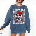 100 Days Of School Retro Baseball Sport For Boys Teachers Comfort Colors Sweatshirt Blue Jean 100 Days Of School Retro Baseball Sport For Boys Teachers Comfort Colors Sweatshirt Blue Jean