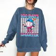 100 Days Smarter Baseball Drip Boys 100 Days Of School Kids Comfort Colors Sweatshirt Blue Jean 100 Days Smarter Baseball Drip Boys 100 Days Of School Kids Comfort Colors Sweatshirt Blue Jean