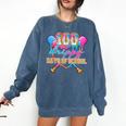 100 Drippy Days Of School Baseball Ice Cream Drip Boys Kids Comfort Colors Sweatshirt Blue Jean 100 Drippy Days Of School Baseball Ice Cream Drip Boys Kids Comfort Colors Sweatshirt Blue Jean