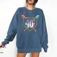 10th Birthday Baseball Bat Ice-Cream Drip 10yrs Old Boys Comfort Colors Sweatshirt Blue Jean 10th Birthday Baseball Bat Ice-Cream Drip 10yrs Old Boys Comfort Colors Sweatshirt Blue Jean