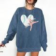 2 Sided Sorry Can't Dance Baseball Bye Mom Of Both Comfort Colors Sweatshirt Blue Jean