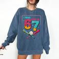 I Was 6 Now Im 7 Ice Cream Drip Baseball For Men Women Kids Comfort Colors Sweatshirt Blue Jean I Was 6 Now Im 7 Ice Cream Drip Baseball For Men Women Kids Comfort Colors Sweatshirt Blue Jean