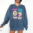 I Was 6 Now I'm 7 Baseball Drip 67 Birthday Boy 7th Birthday Comfort Colors Sweatshirt Blue Jean I Was 6 Now I'm 7 Baseball Drip 67 Birthday Boy 7th Birthday Comfort Colors Sweatshirt Blue Jean